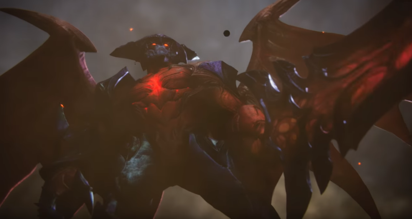 Aatrox the world ender from league of legends